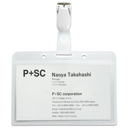 Targhetta portanome Plus tipo orizzontale CT-605Y 10 pezzi 2147345376389