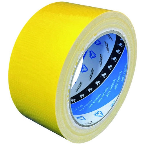 Nastro in tessuto riciclato Teraoka Manufacturing No.1605 Giallo 30 rotoli 50mmX25m 2147345376525