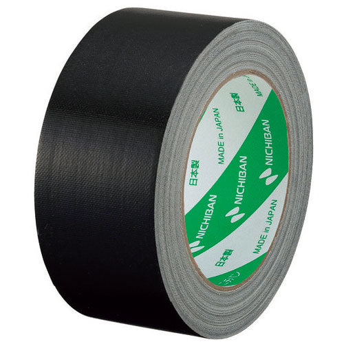 Nastro in tessuto colorato Nichiban 102RN6-50 50 mm x 25 m Nero 4987167102593