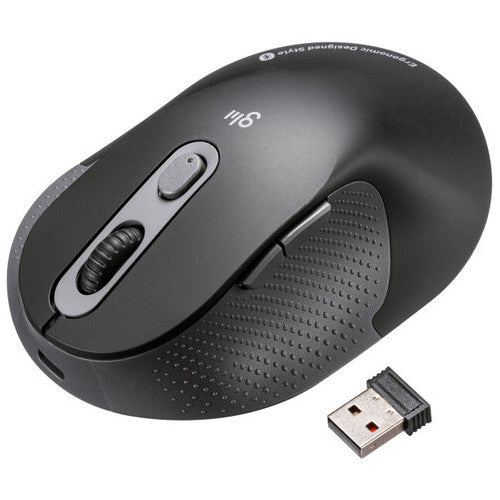 Sanwa Supply Mouse ergonomico wireless silenzioso tipo basso 4969887702222