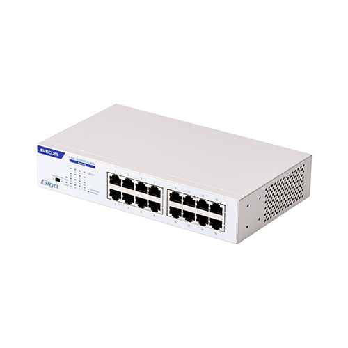 Hub di commutazione ELECOM 16 porte EHC-G16MN4-HW 4549550371612