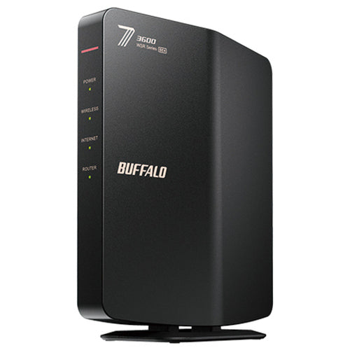 BUFFALO Wi-Fi 7(11be) Router Wi-Fi WSR3600BE4P-BK 4981254072752