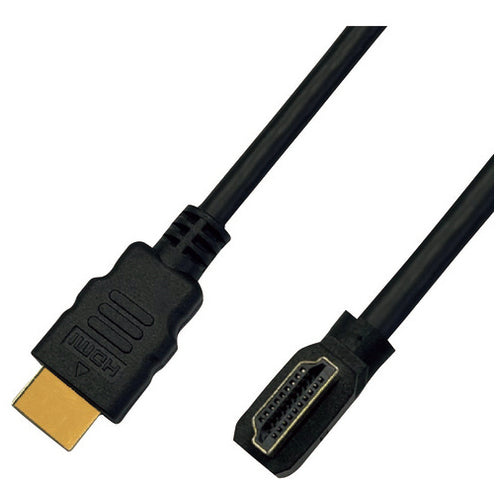 Cavo HDMI tipo L ad alta velocità Lumen da 2 m rivolto a sinistra 4560138233542