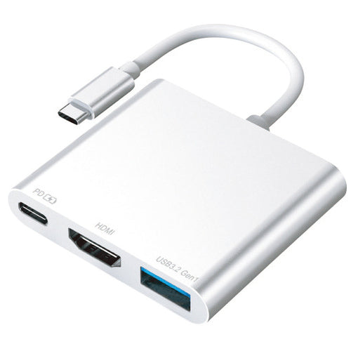 Hub USB HDISC tipo C 3in1 HD-3IN1HBSV 4984279520093