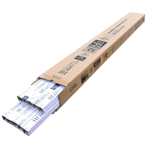 Lampada fluorescente Ohm Electric Hf 32W tubo dritto FHF32EX-N-12K10P bianco luce diurna 10 pezzi 4971275645196