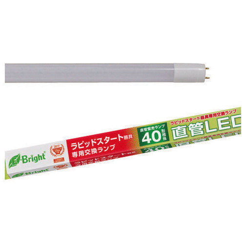 Ohm Tubo Elettrico Dritto LED 40 Tipo Metodo Rapido Daylight Bianco 1 Pezzo 4971275609259