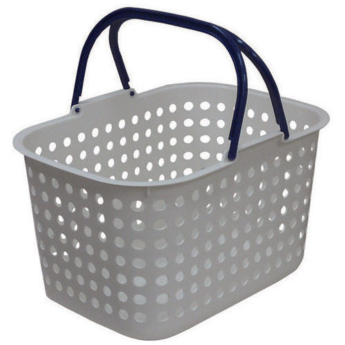 Heiwa Kogyo Dot Basket Shallow White 4907556209214