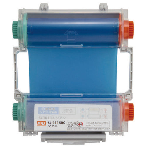 Nastro inchiostrato Max Be Pop SL-R115RC Ciano 4902870874513