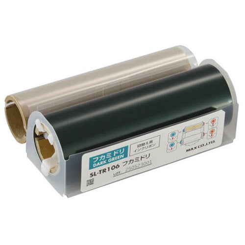 Max Bepop Ricarica Nastro d'inchiostro SL-TR106 Verde scuro 4902870874612