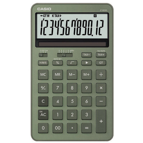 Калькулятор Casio Стильный калькулятор Зеленый JF-M200-GN-N 4549526621369