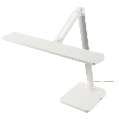 Lampada da scrivania LED elettrica Ohm bianca ODS-LDR3KW 4971275621596