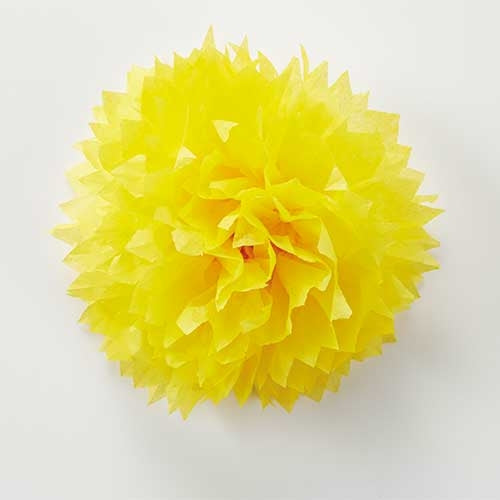 Ashika Paper Ohanagami Fem farvede kraner 500 ark gul 4973166005645