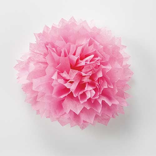 Ashika Paper Ohanagami Fem farvede kraner 500 ark fersken 4973166005669