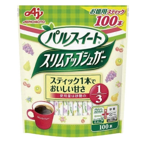 Ajinomoto *Slim Up Sugar Stick 100 piezas 4901001178490