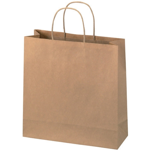 สมาร์ทแวลู กระเป๋าหูรูด เชือกกลม สีน้ำตาล ขนาดกลาง 300 ใบ B288J-B6 4547345021766