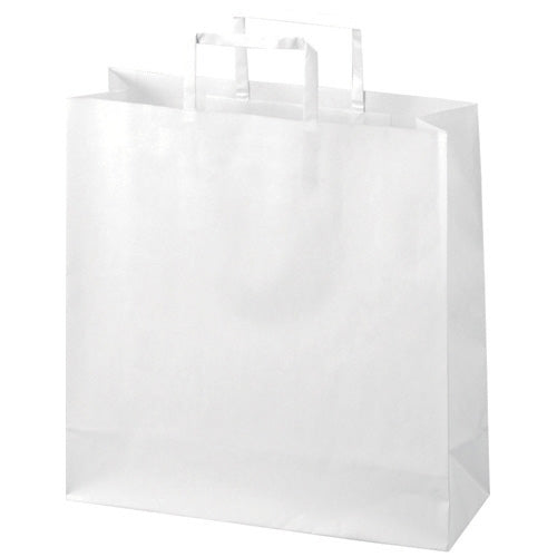 กระเป๋าถือ Smart Value สายแบน สีขาว กลาง 300 ใบ B292J-W6 4547345021841