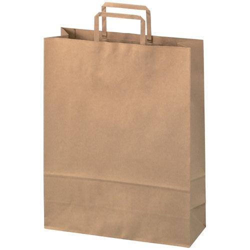 สมาร์ทแวลู กระเป๋าหูรูด สายแบน สีน้ำตาล ขนาดใหญ่ 300 ใบ B293J-B6 4547345021919