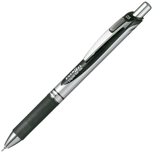 Pentel Energel 0.5 BLN75Z-A Plata Negro 10 piezas 2147345068215