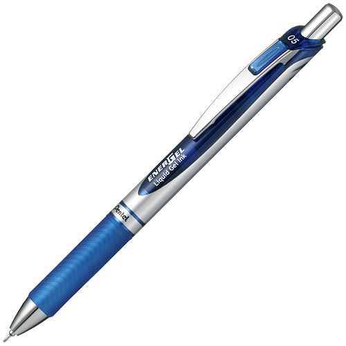 Pentel Energel 0,5 BLN75Z-C Sølv Blå 10 stk 2147345068239