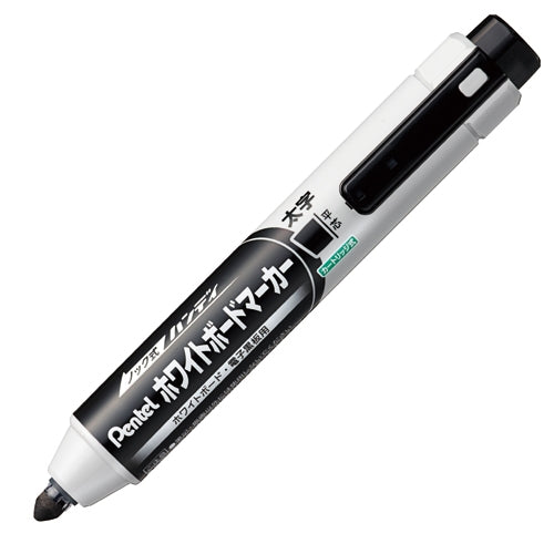 Pentel Handy WB Marker MWXN6M-A Flat Core Bold Black 4902506281371