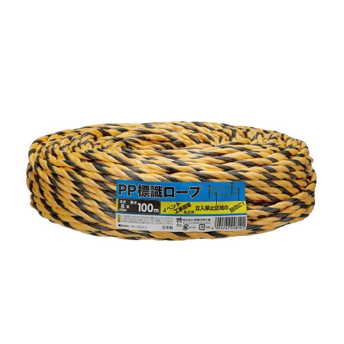 Miyajima Chemical Industry Mærket PP Soft Tralope 8mm x 100m 4990242228101