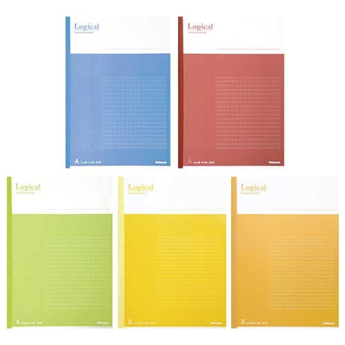 Nakabayashi Logical Note Semi-B5 B-styret 5 bøger No-B501B-5P 4902205625261