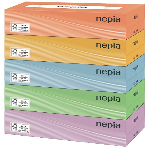 Oji Nepia Napier Tissue 200 par 5 stk x 12P 2147345320177
