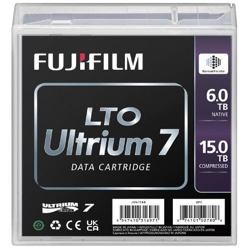 Cartuccia Fujifilm LTO 7 LTO FB UL-7 6.0T J 4547410316971