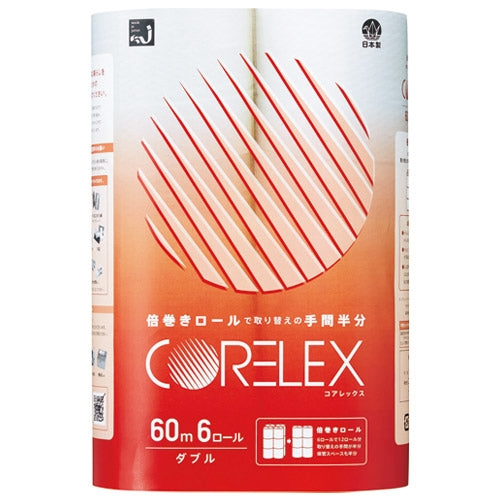 Corelex Shinei Corelex dobbeltrulle B 6R x 8 pak 2147345269049
