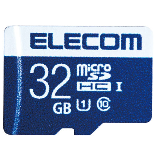 Scheda microSDHC ELECOM 32GB MF-MS032GU11R 4953103320116