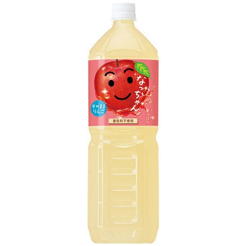 Suntory *Nacchan æble PET 1,5L 8 stk. 4901777216334