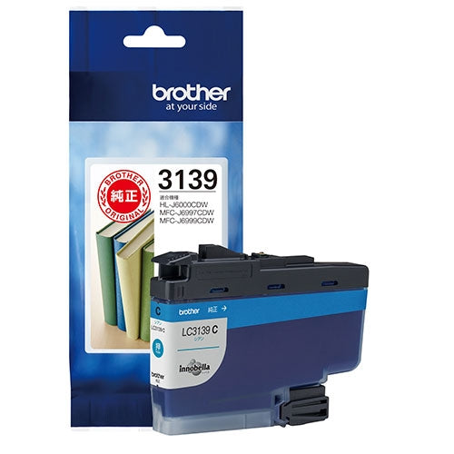 ตลับหมึก Brother LC3139C สีฟ้า 4977766788113