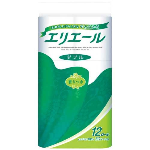 Daio Paper Elleair Toiletpapir W 12 ruller 4902011729245