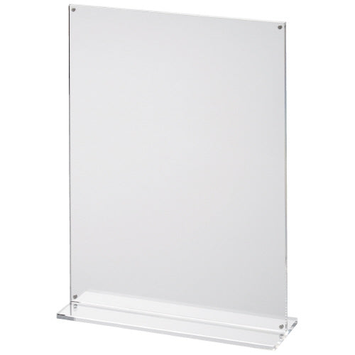 Senyum Akrilik pemegang tanda magnet berbentuk T A4 4560258392181