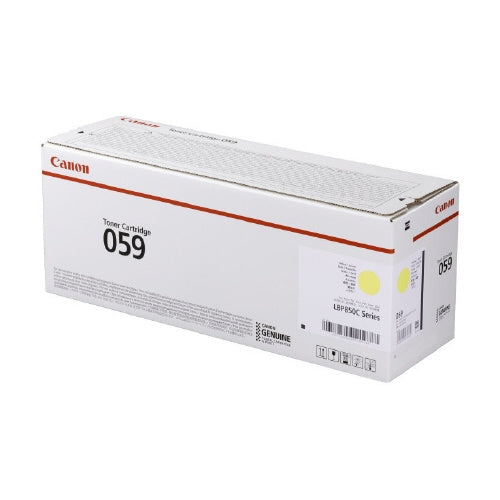 Canon tonerpatron CRG-059YEL gul 4549292137064