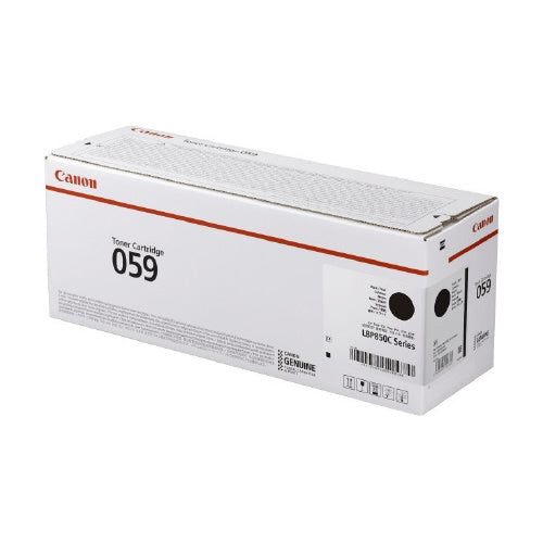 Canon tonerpatron CRG-059BLK sort 4549292137095