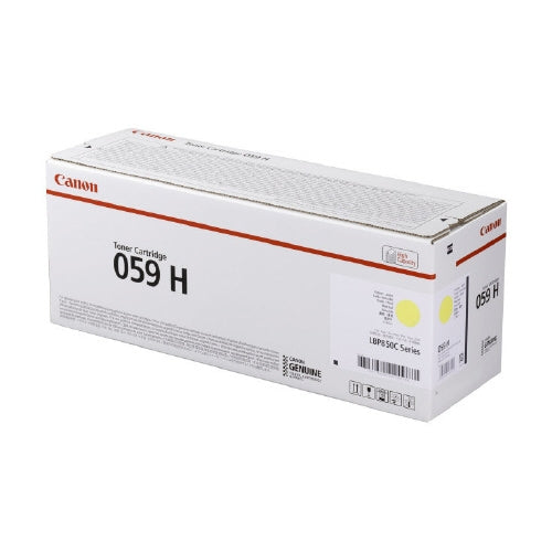 Cartucho de tóner Canon CRG-059HYEL amarillo 4549292137101