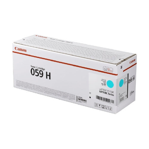 Canon tonercartridge CRG-059HCYN cyaan 4549292137125