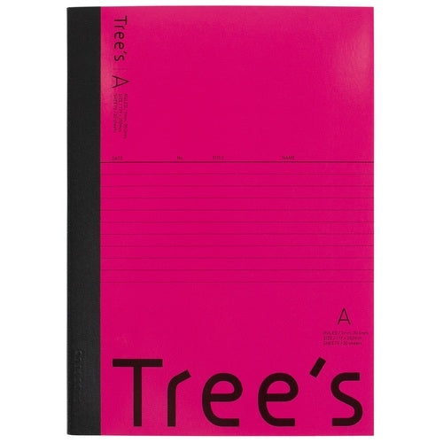 Japan Note Trees B5 A-foret 30 ark Pink 10 bøger 2147345302319