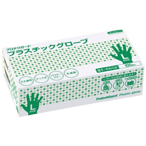 Nippon Paper Crecia Protect Guard plastikhandsker L 10 2147345303767
