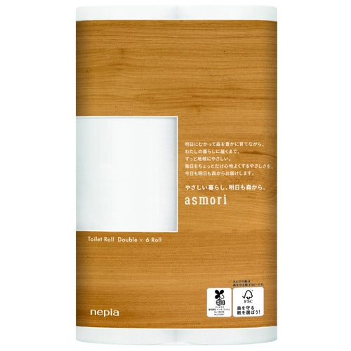 Oji Nepia asmori dobbelt 60m 6 ruller x 8P 2147345320306