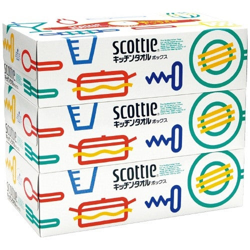 Nippon Paper Crecia Scotty køkkenhåndklædeboks 3 æsker x 12P 2147345320436