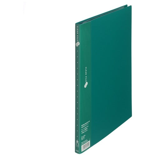 Plus Clear File 20P FC-122EL A4S Grøn 10 bøger 2147345102063