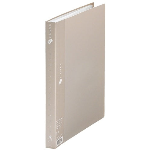 Plus Clear File 40P FC-124EL A4S Ash 10 Bøger 2147345102087