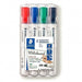 Staedtler Lumocolor WB markør 4 farve sæt 351 WP4 4007817328934