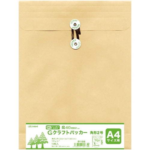 Sugako Industries Recycled Paper Craft Packer Ho 158 A4 (10 ark) 4971655511585