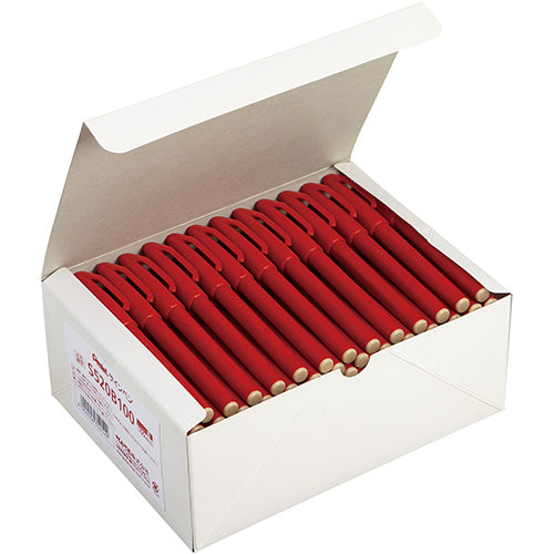 Pentel tusch S520B100 rød 100 stk. 4902506310149