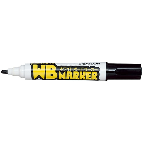 Sailor Vulpen Recycled Factory WB Marker Zwart 26-4129-420 10 stuks 2147345167819