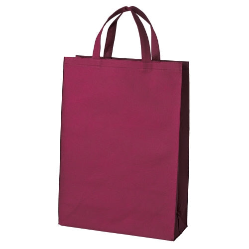 Borsa a mano in tessuto non tessuto Smart Value 10 pezzi Vino B451J-WN 4547345050650