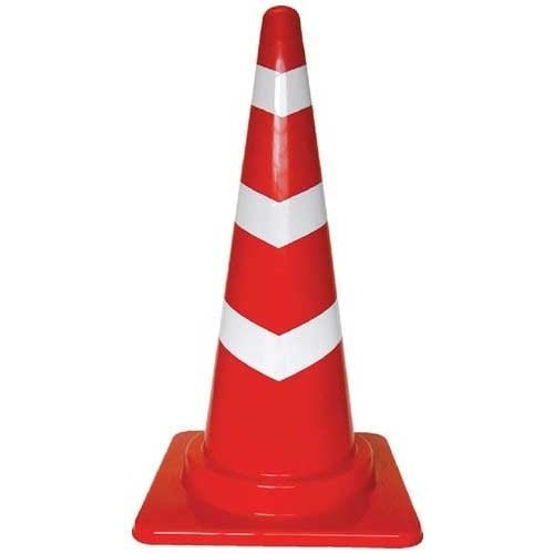 Smart Value Cono Triangular Rojo/Blanco 25 Piezas N163J-R/W-25 4547345051008